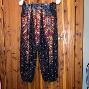Lu’s Chic boho womens pants